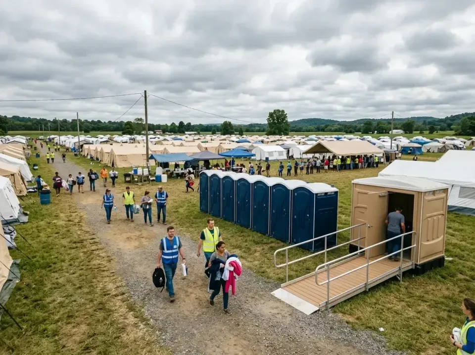 disaster-relief-camp-restrooms-010 — frequently asked questions, Dumpster & Portable Bathrooms Rental in Nelsonville, OH